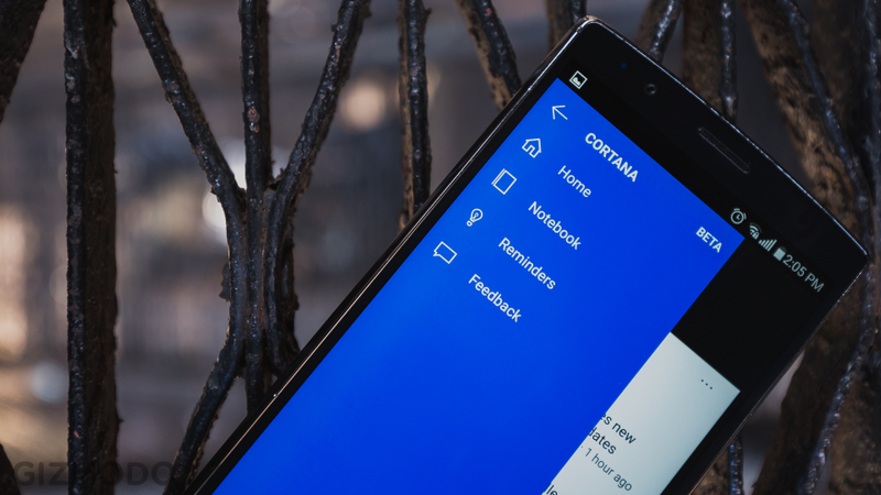 Illustration for article titled We Just Tried Cortana on Android, And You Can Too